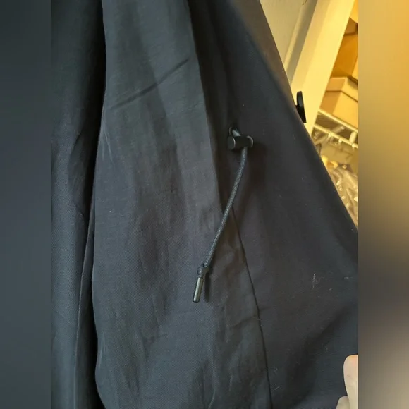 Reserved Navy Coat with Hood - Picture 3 of 8